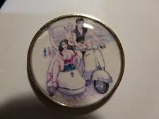 pin vespa ELVIS presley side car lolobridgida marilyn monroe il Colosseo pin's