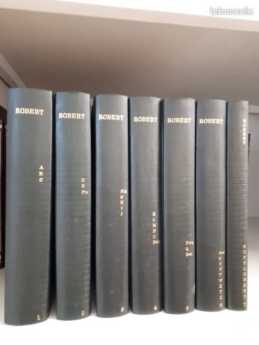 Dictionnaire robert 7 - -,