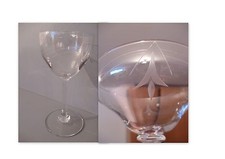 Verre de table ancien en