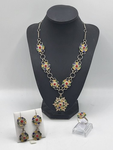 Parure berbère émaillée - #xx,