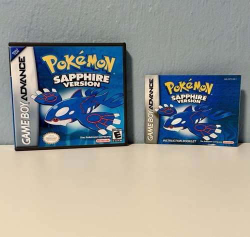 Pokemon sapphire gba gameboy - pokemon,