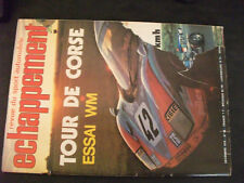 **o Revue échappement n°98 Alpine A 310 V6 de série / le tour de Corse à 20 ans