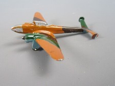 B386 Vintage Potez 630 Avion Bi Moteurs Camouflé WWII Jouet Aluminium 8.8 cm