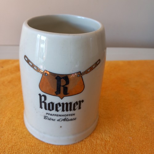 Chope 25cl faïence bière - en,