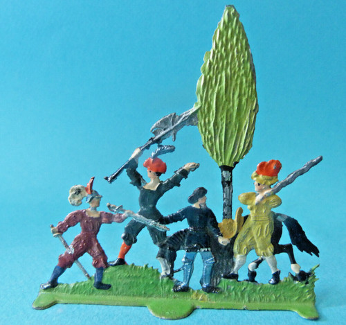 Plats étain zinnfiguren - -,