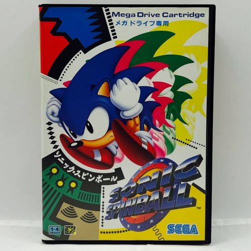 Sonic spinball spin ball mega - spinball,