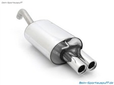 FOX Inox Échappement Sport