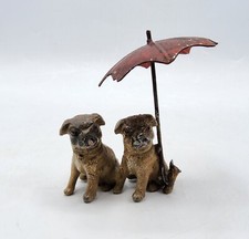 Figurine en plomb peint de