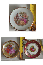 lot miniature mini assiette en