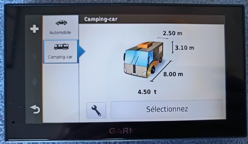 Gps garmin camper 660 d - camper,