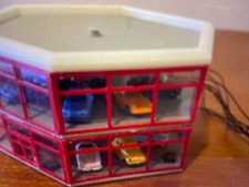 FALLER GARAGE CONCESSION, ÉCHELLE N 1/160 AVEC ÉCLAIRAGE IDEM VOLLMER , POLA