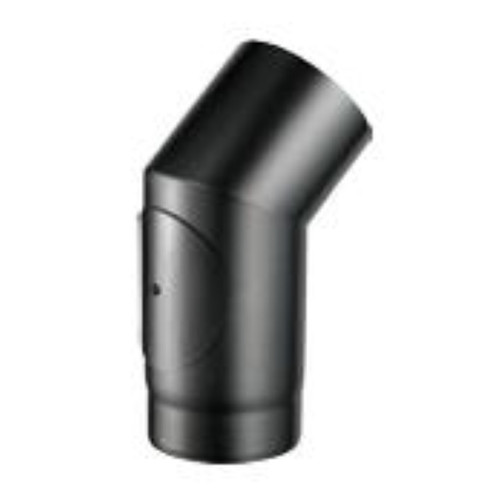 Courbe avec inspection de - 45°,