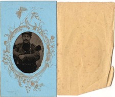 Ferrotype en medaillon