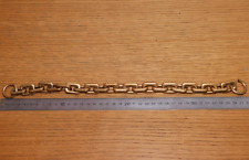 37cm CHAINE CHAINETTE en métal doré LAITON avec maillon rectangulaire BRICOLAGE