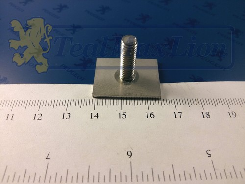 Plaquette vis inox fixation - plaquette,