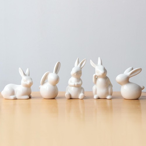 Lapin pâques figurine - pâques,