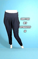 Comptoir Des Cotonniers Taille 38  Superbe pantalon noir femme