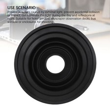 Pare-soleil 'objectif SLR Pare-soleil 'appareil Photo Pliant En Silicone