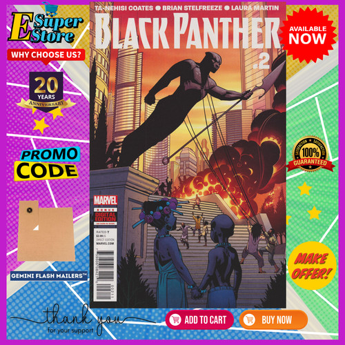 Black panther marvel - black, 2016
