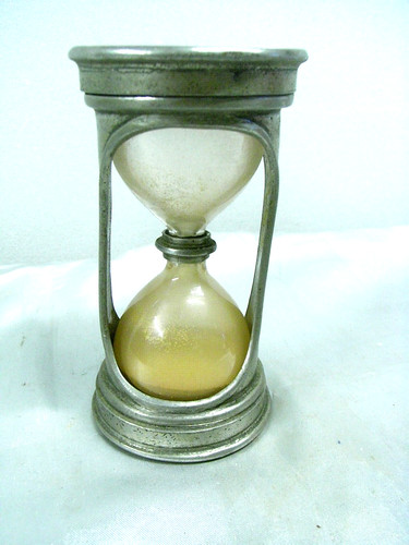 Ancien sablier etain - ,