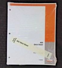 Véritable CASE 465 Mini Uni Chargeur Tracteur Pièces Manuel Catalogue Scellé