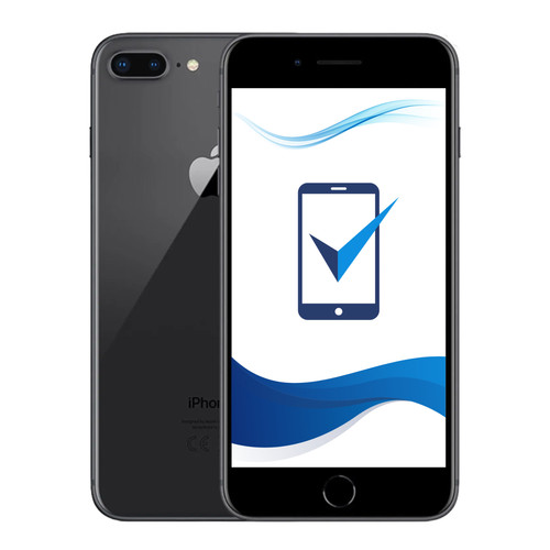 Apple iphone plus 64gb - 8, gris