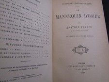 Le mannequin d'osier / Anatole