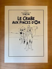 HERGE TINTIN SERIGRAPHIE LE