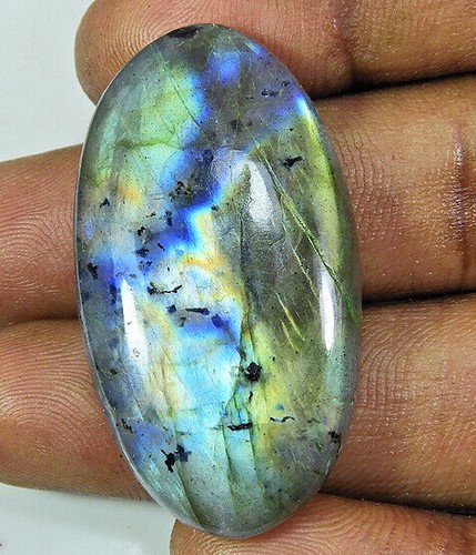 Cabochon ovale multi - , flash