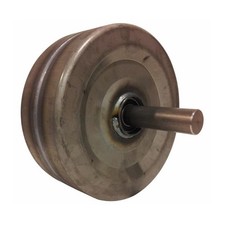 Roue en fer Ø 250X100 mm avec axe