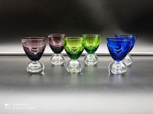 Verres couleurs vin blanc - verres,