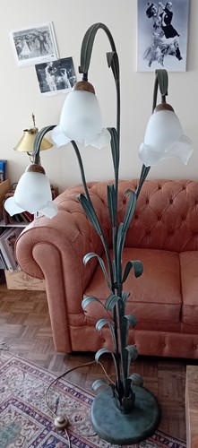 Lampe tulipe sur pied - lampe,