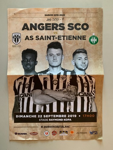 Programme angers sco st - sco,