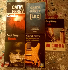 lot 5 CARYL FEREY Led,  Condor,  Mapuche,  Zulu,  La Jambe gauche Joe Strummer
