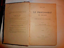 le professorat du dessin henry