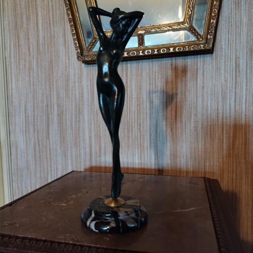 Statuette danseuse nue art - statuette,