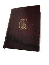 Missel Paroissien Romain ancien  cuir rouge n°1 Edit Alfred MAME et FILS  1891