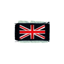 STICKER ECUSSON DRAPEAU TISSU