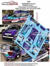 DECALS 1/43 REF 2581 VW