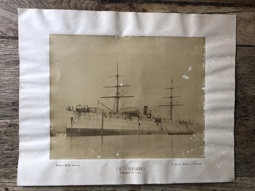 Photographie ancienne paquebot