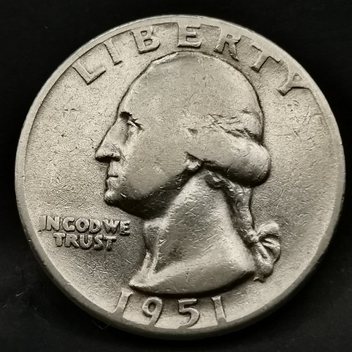 Washington quarter dollar 1951 - washington,
