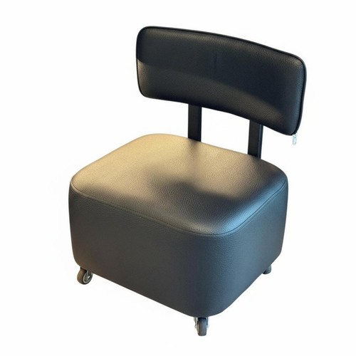Tabouret bas roulettes - bas, à