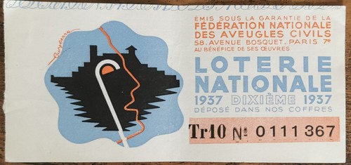 Billet loterie nationale - de,