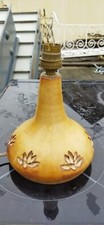 Ancien pied de lampe en terre cuite SÉSAME VALLAURIS vintage french antique lamp