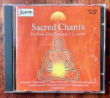 Sacred Chants CD for stress