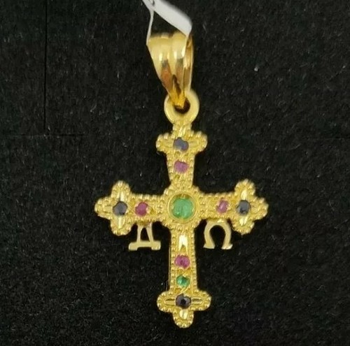 Pendentif 18k croix - 18k., la
