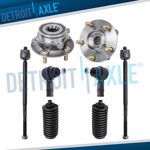 8pc front wheel hub - front, bearing