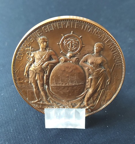 Rare medaille bronze - medaille, en