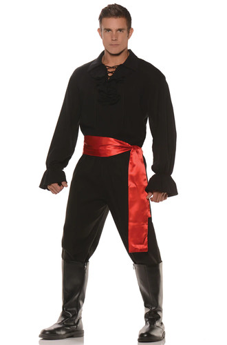 High seas bandit pirate black - high,
