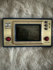 jeu electronique Game & Watch Nintendo fire 1981 CR